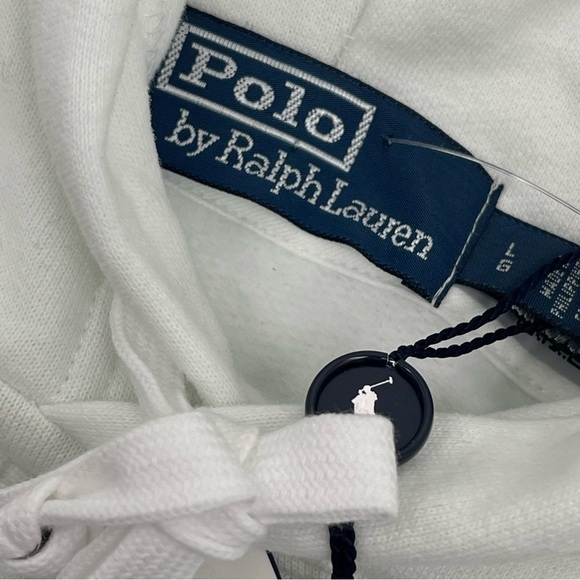 Polo Ralph Lauren Equestrian White Hoodie Men’s Size Large Match NWT - Picture 10 of 11